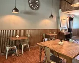 The coffee & tea bar at Timber Wolf Lake, Michigan